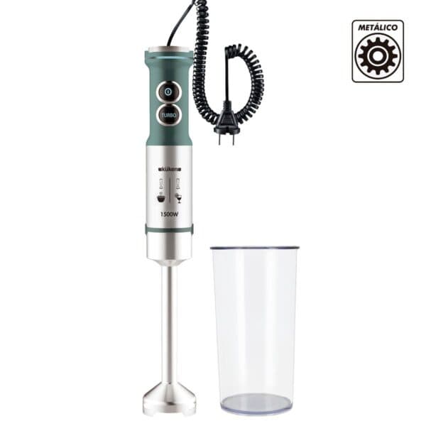 Kuken Vintage Hand Mixer Prateado
