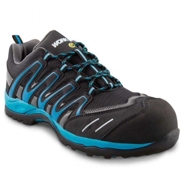 Workfit Trail Esd Safety Shoes Azul,Preto 38 - 8425160466930