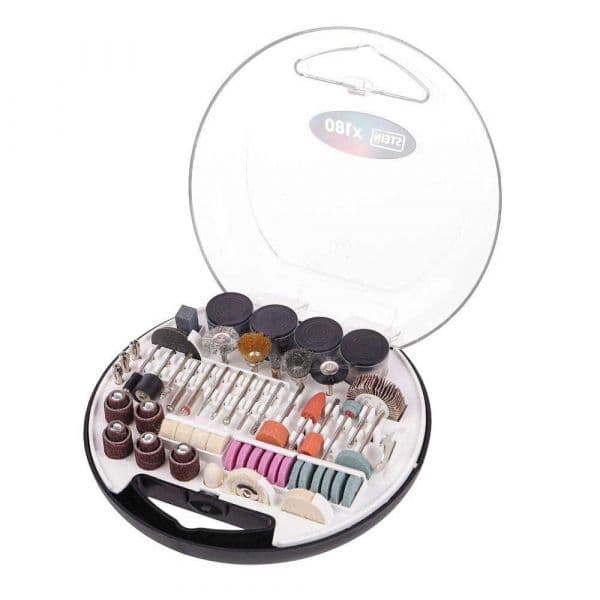 Stein Accessories para Mini Drill Set 180 Peças Transparente
