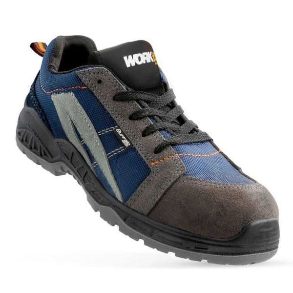 Workfit Buffalo S1p Src Safety Shoes Castanho,Azul,Cinzento 44 - 8425160493141