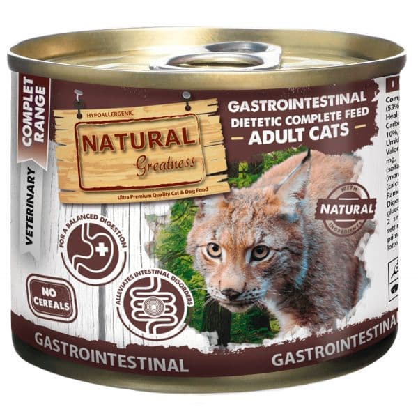 Ração Húmida Natural Greatness Gastrointestinal Diet 200g