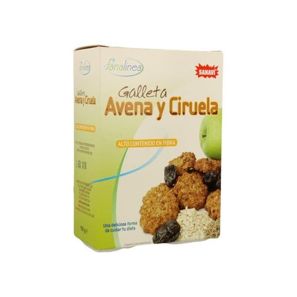 Sanavi Bolachas de Aveia e Ameixa 150 g