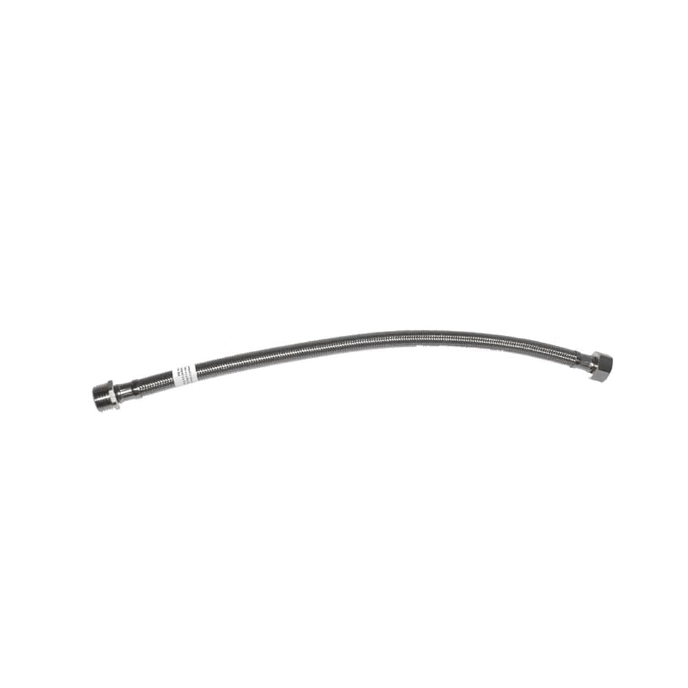 TUBO DE ÁGUA FLEXÍVEL PARA CONEXÃO INOXIDAVEL F-F 3/8-1/2 - 30CM