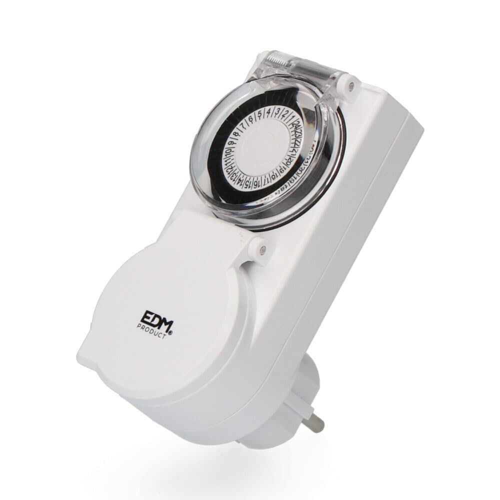 EDM Temporizador Mecanico IP44 de Tomada - EDM03012