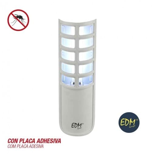 EDM Mata Insetos Elétrico 9W com Placa Adesiva 220/240V-50Hz - ELK06032