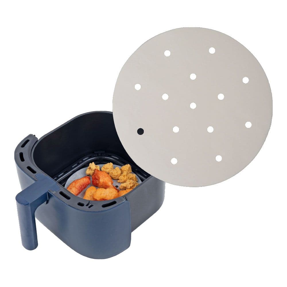 PACK 100 UNI. PAPEL VEGETAL PARA AIR FRYER Ø17CM EDM