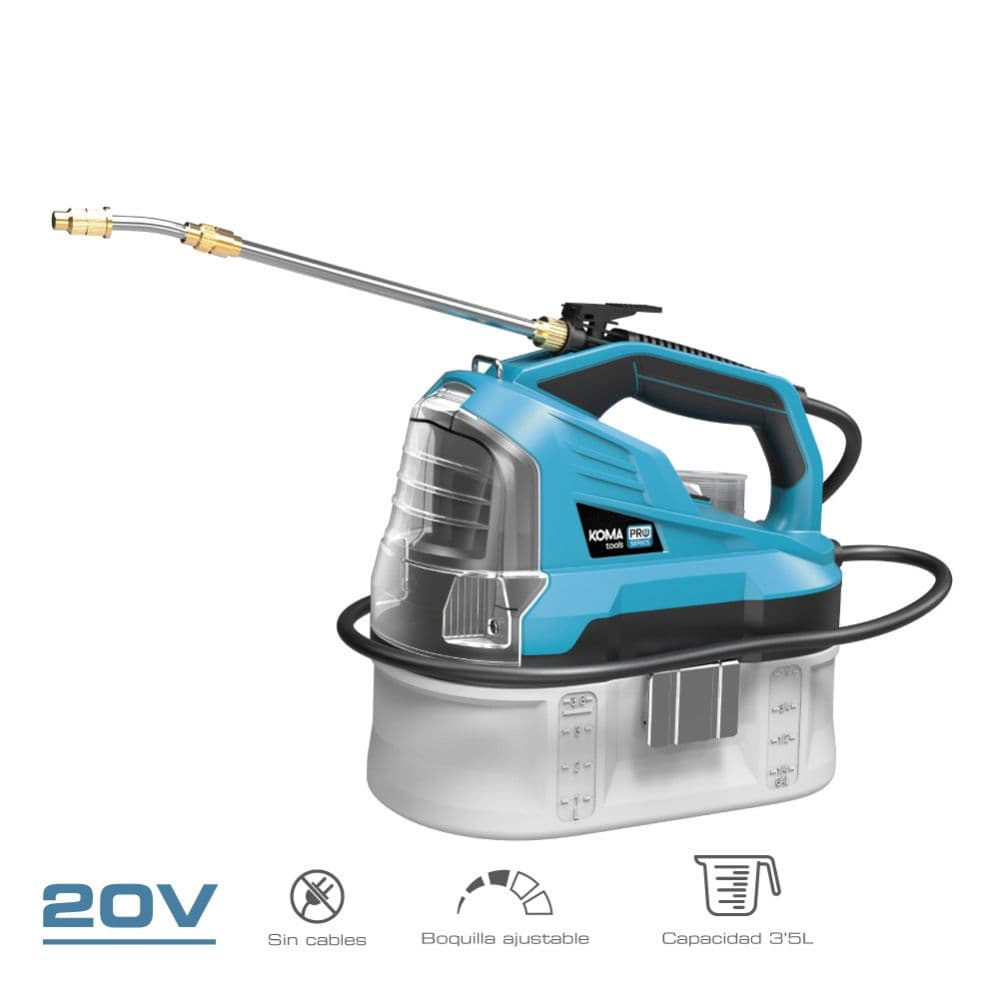 KOMA TOOLS Pulverizador 20V Sem Bateria e Carregador