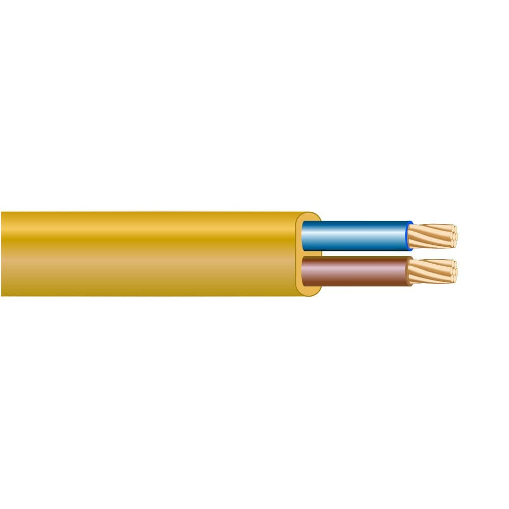 CABO PLANO 2X0,75MM DOURADA FLEXIVEL H05 VV-F (ÁUDIO) EURO/M