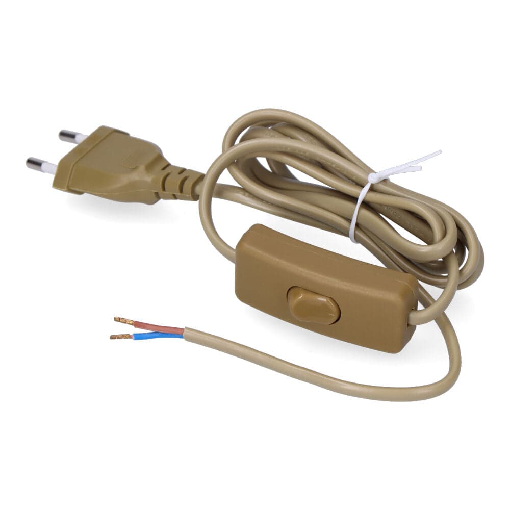 ENEC Conexão com Int. Passo 3A 1,5M Mang. Golden Flat EDM
