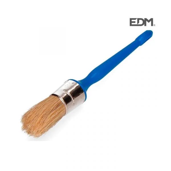 EDM Brocha Redonda Nº16 Ø 16Mm Especial para Todo Tipo de Pintur
