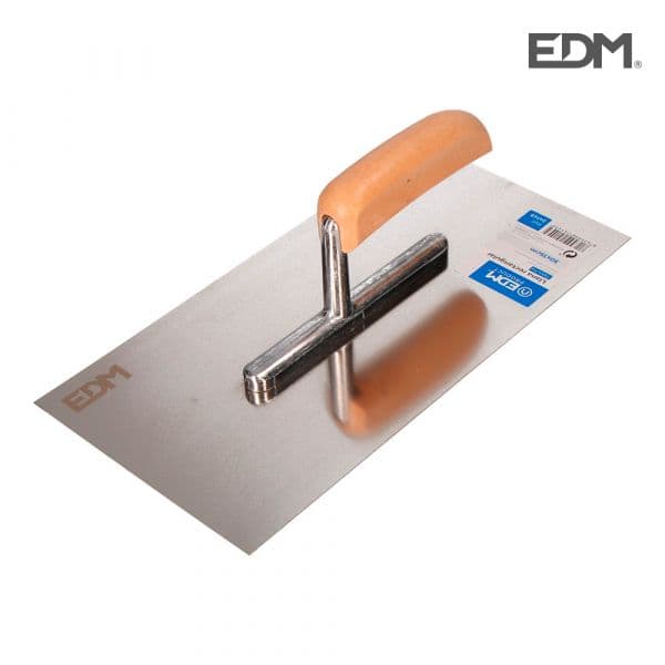 EDM Espátula Retângular Alça Madeira 300x150mm Ed - EDM24149