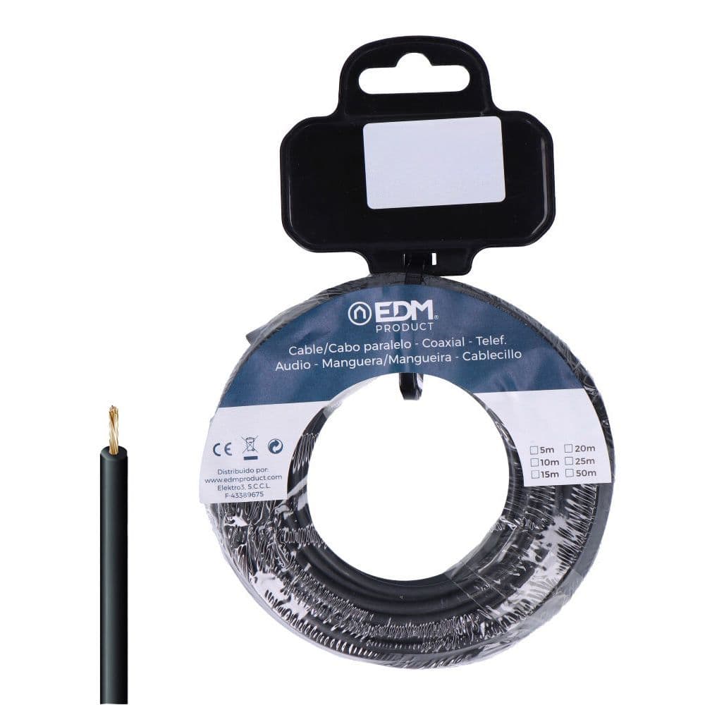 Fio Elétrico Flexível 4Mm. Negro 10Mts Libre de Halóge