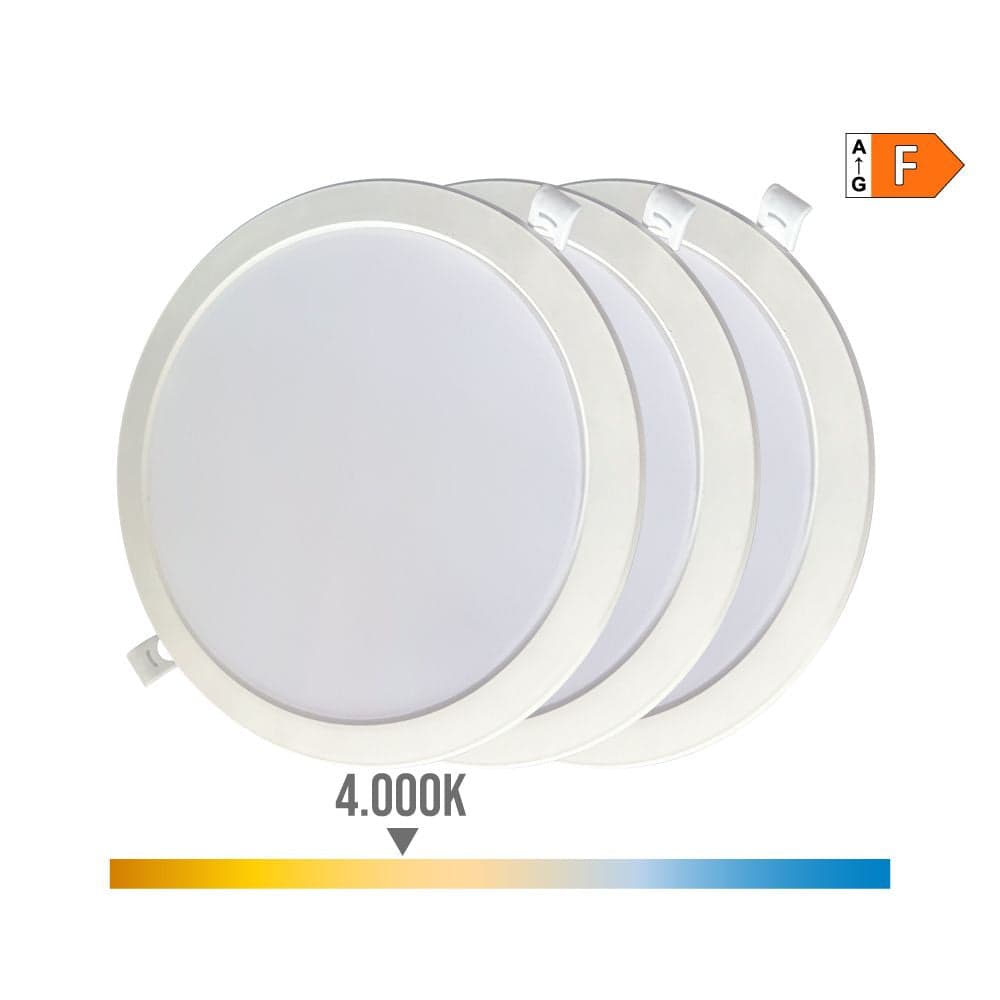 EDM Downlight LED 18W 4000K Ø 22 cm