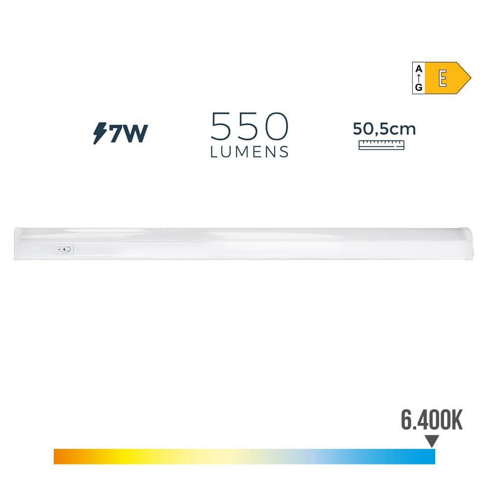 EDM Armadura Eletronica LED 7w 550 Lumens 52cm 6.400k - EDM31685