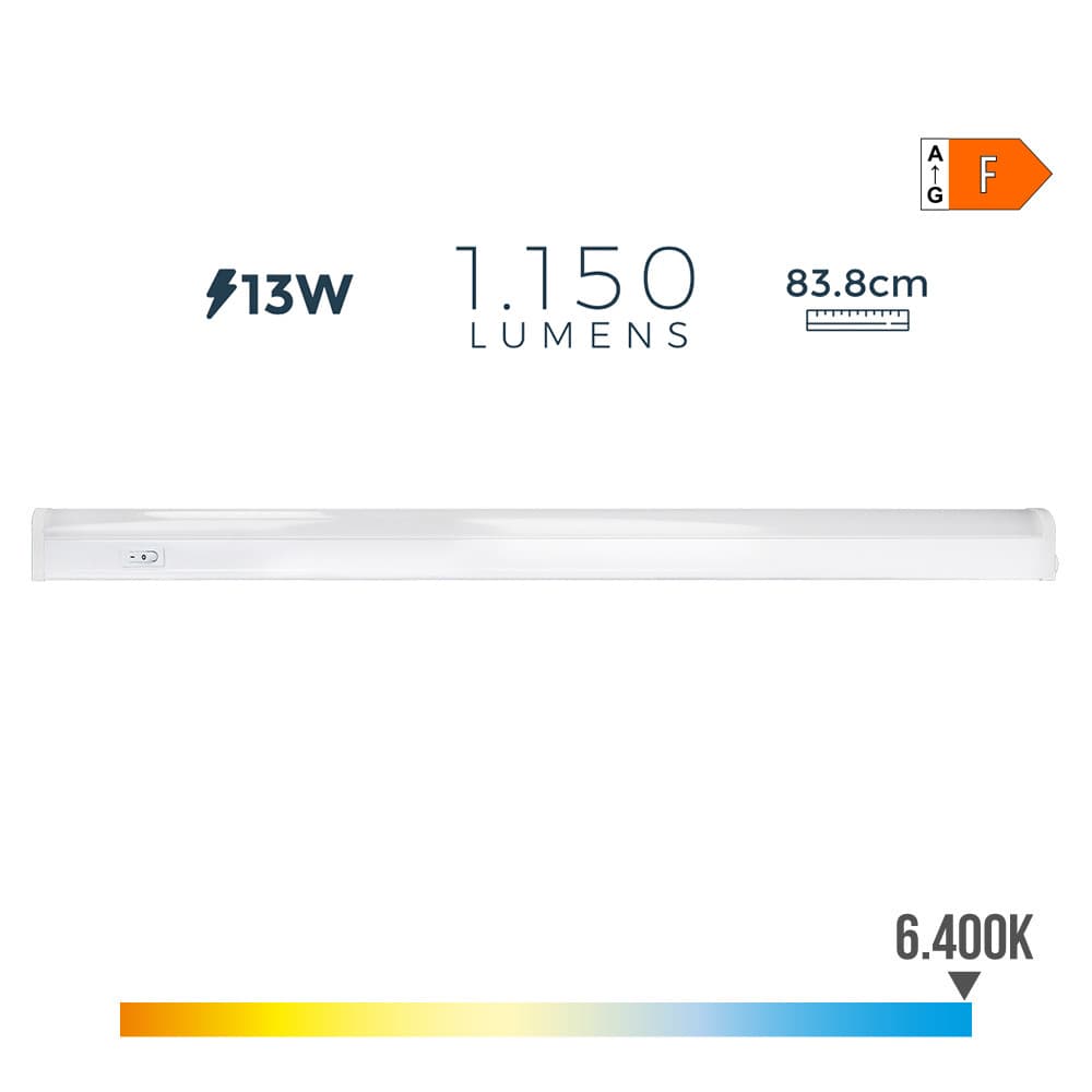 EDM Armadura Eletronica LED 13w 1050 Lumens 86cm 6400k - EDM31686