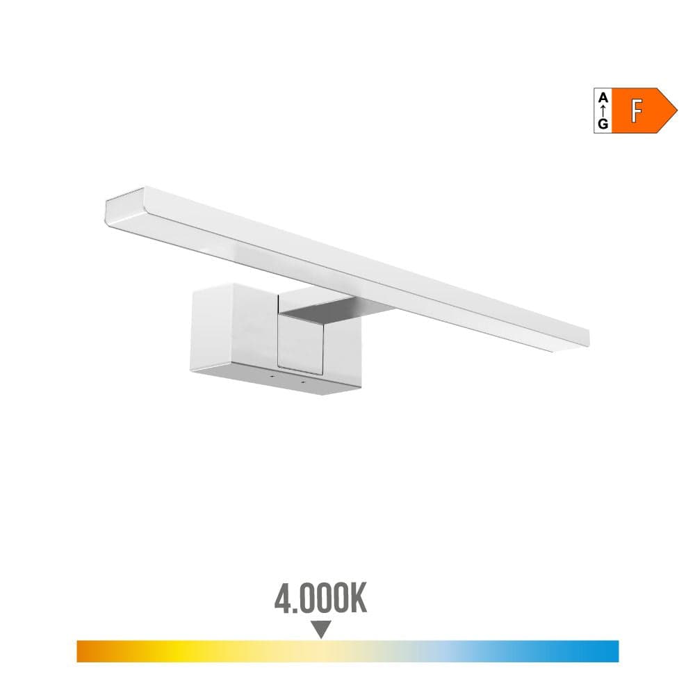 CANDEEIRO LED DE PAREDE 6W 600LM 4.000K LUZ DO DIA 30X12,8X5,10CM