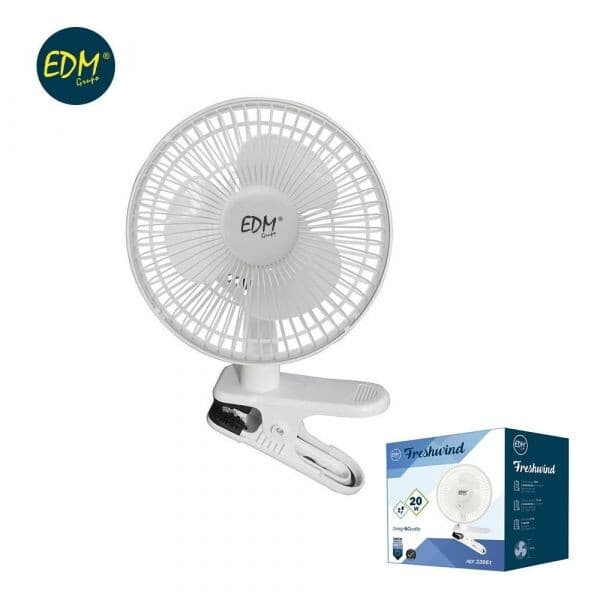 EDM Ventilador de Mesa 30cm 45W 33963