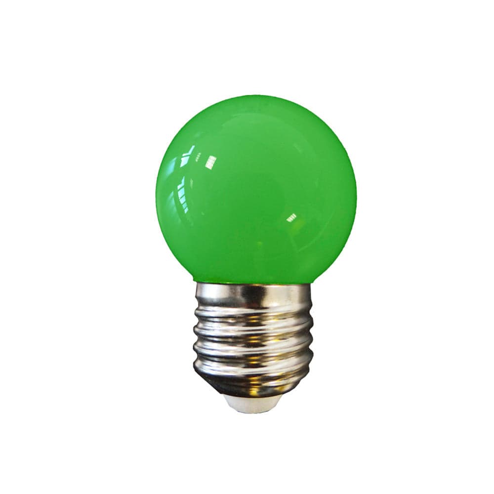 EDM Lampada Led G45 E27 1,5w 80 Lm Verde - EDM35442