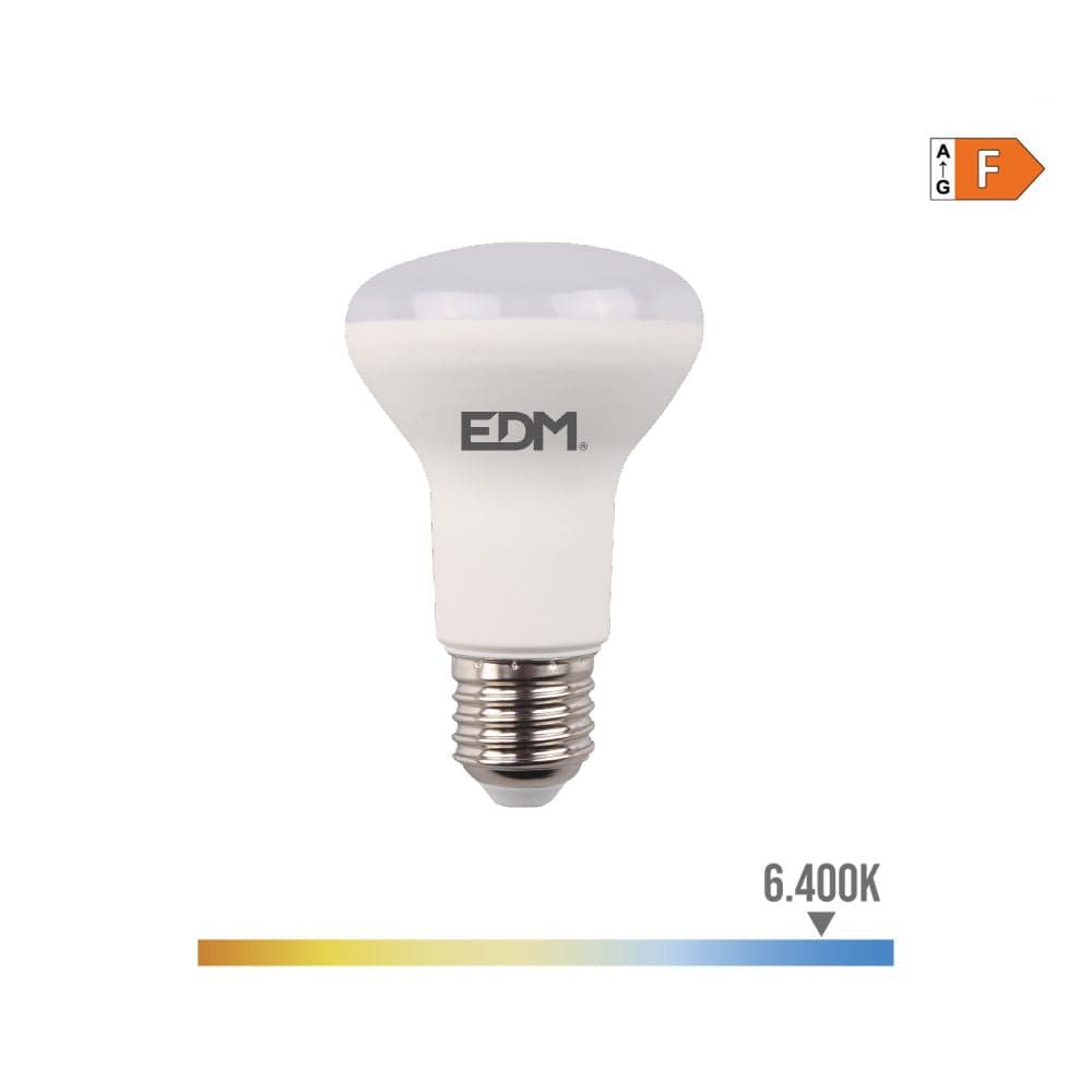 EDM Lâmpada Reflectora Led R63 E27 7w 470 Lm 6400k - EDM35482