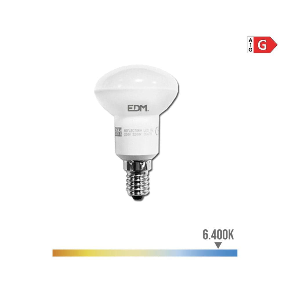 EDM Lâmpada Reflectora Led R50 E14 5w 350 Lm 6400k - EDM35483