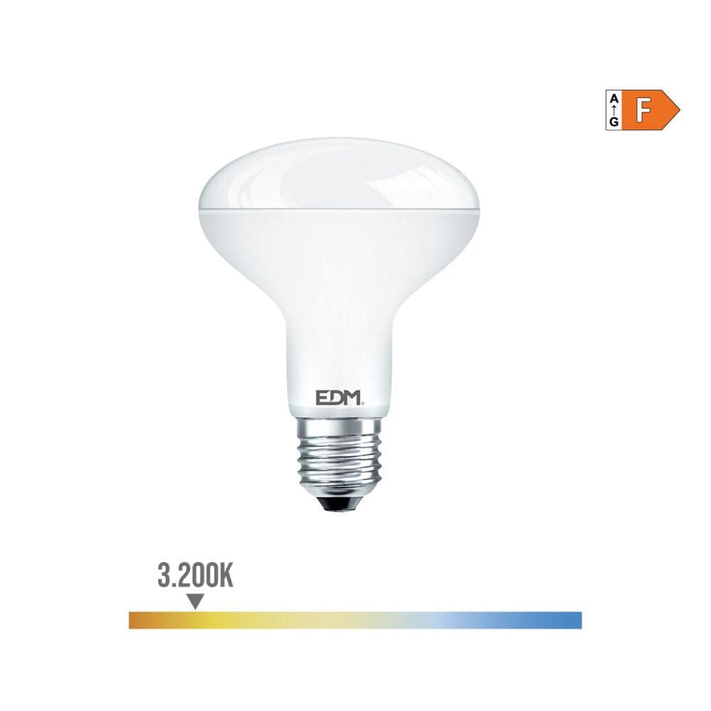 EDM Lâmpada Reflectora Led R80 E27 10w 810 Lm 3200k - EDM35487