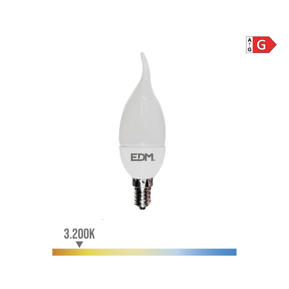 EDM Lâmpada Bohemia Led E14 5w 400 Lm 3200k Warm Light - EDM35495
