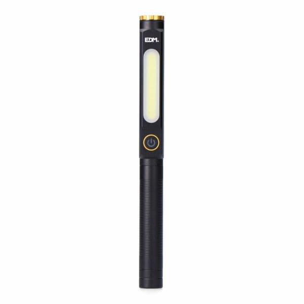 EDM Lanterna de Trabalho EDM36112 Alumínio IP44 5W Spot LED 8W COB LED
