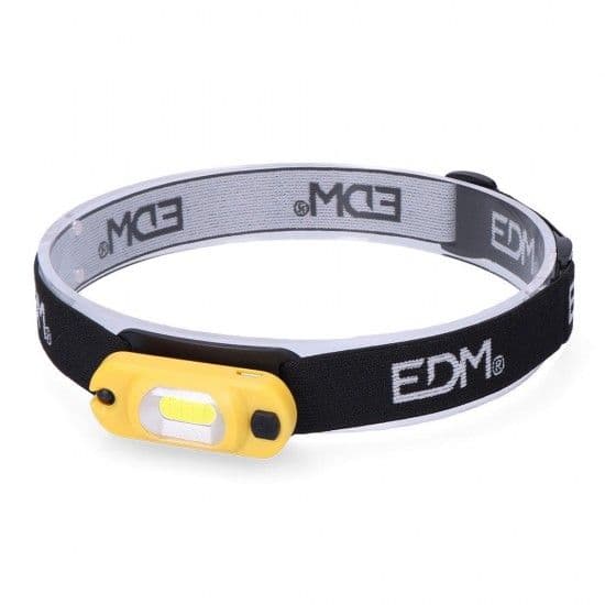 EDM Lanterna De Cabeça Recarregável 1w 3.7v 250mah - Edm36386