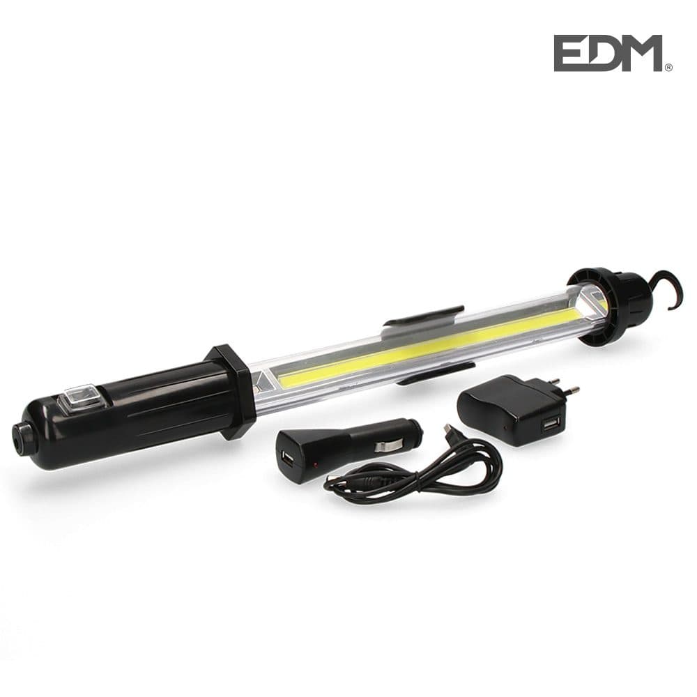 LANTERNA PORTÁTIL LED RECARREGÁVEL 5W 350 Lm
