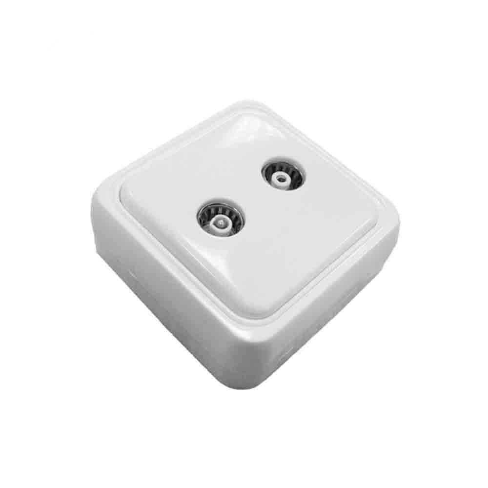Hq Power Tomada Tv e Radio Terminal de Parede Serie Onsen - 43165