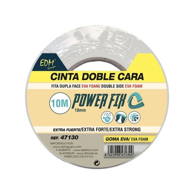 EDM Fita Adesiva Dupla Face 10mx18mm - EDM47130