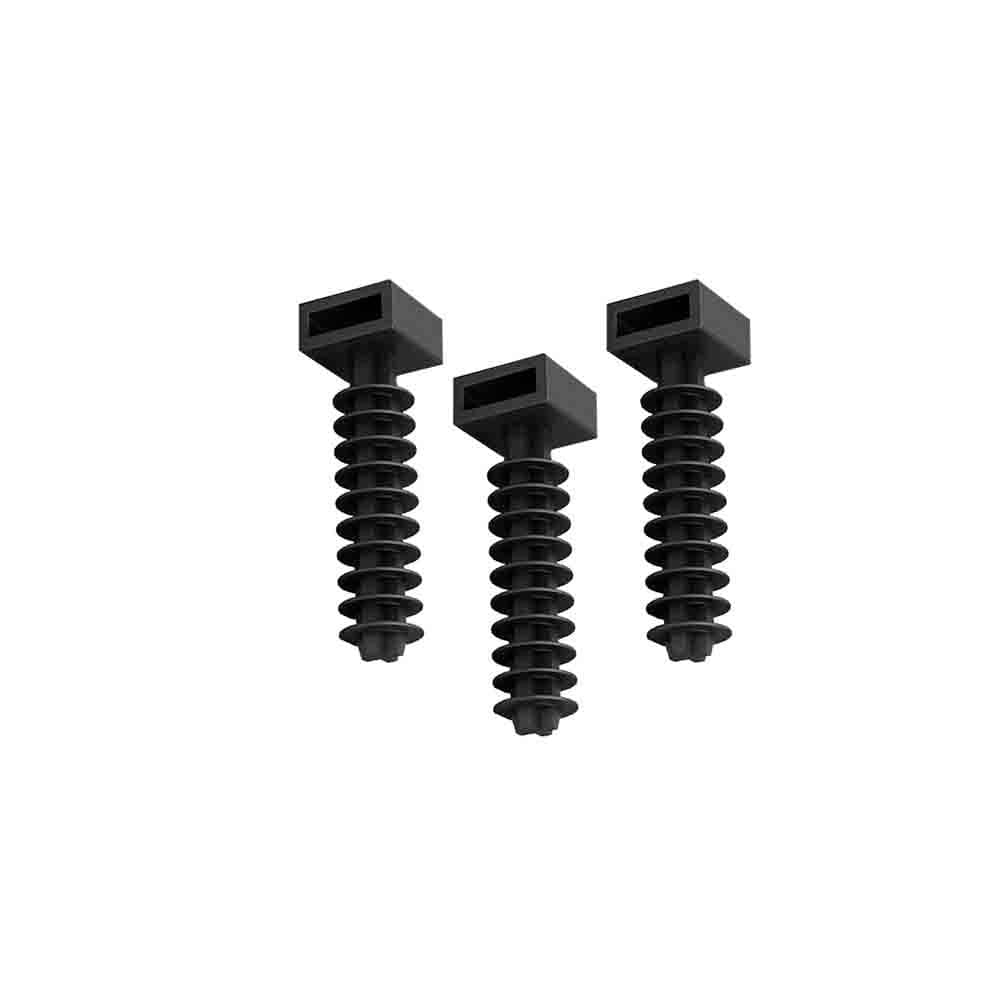 Pack 100 Unid. Bucha para Abraçadeira Preto n°6 - 48187