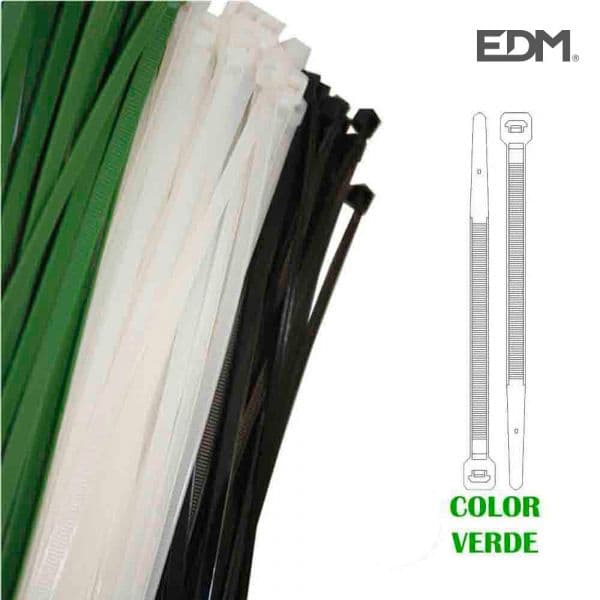 EDM Flanges Verdes 380X4,8MM (100 Uni Bag)