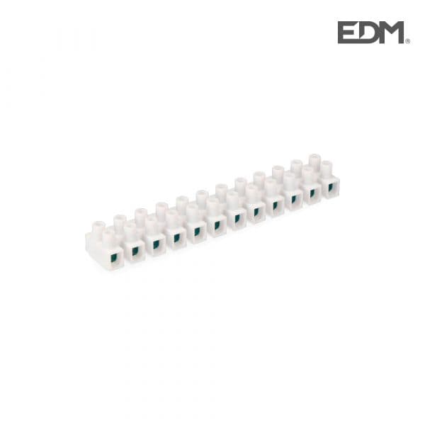EDM Régua de Ligadores 10mm Branco - EDM63113