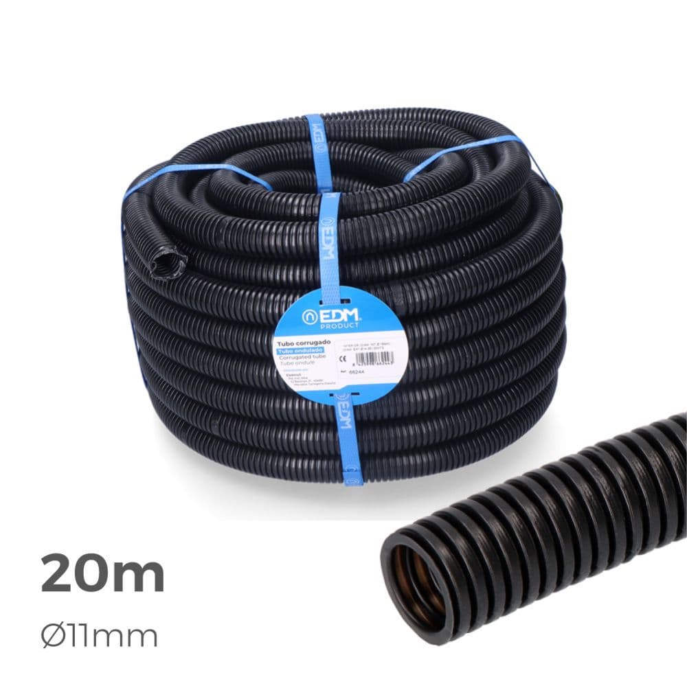 EDM Tubo Anelado para Interior Medida 11mm Ce M-16 20m - EDM66203