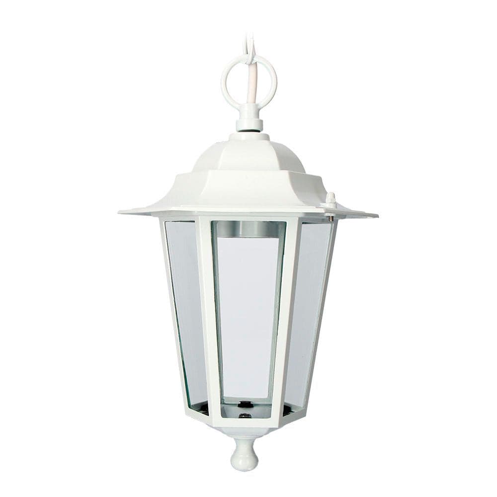 EDM Candeeiro de Teto "farol" em Alumínio Branco Modelo Zurich Medidas: 34xØ21,5cm ELK73401