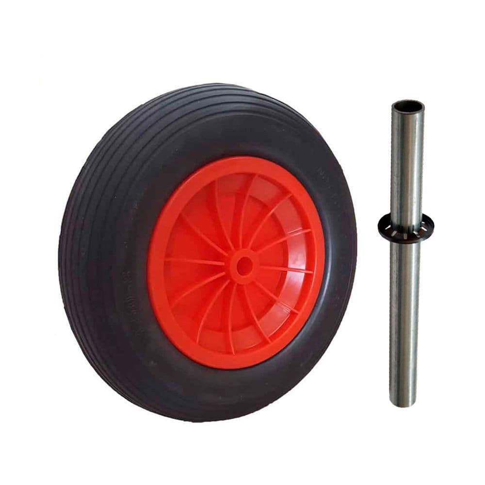 EDM Roda Carro de Mão Anti-furo 74307 Ø 36 cm Preta