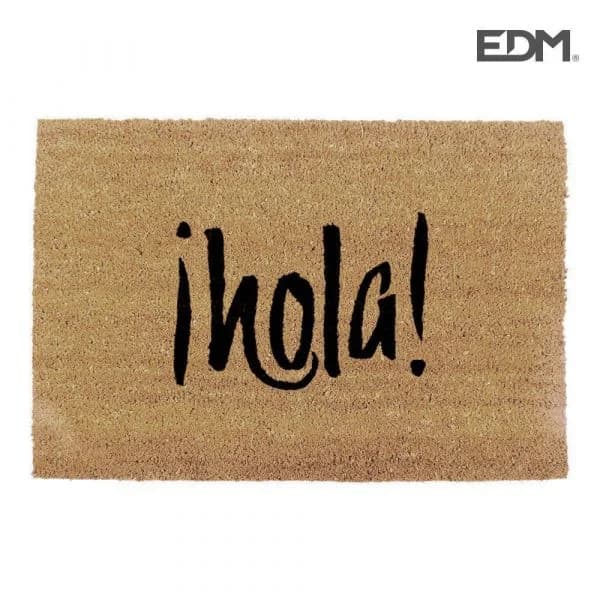Tapete EDM Capacho 60X40CM Modelo Hola - ELK74772