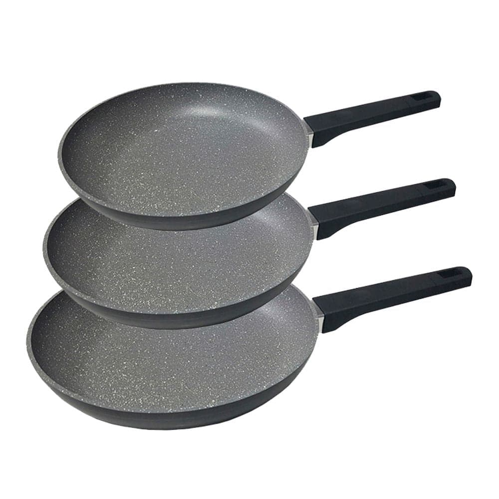 KIT DE 3 FRIGIDEIRAS ANTIADERENTES ´´PROFISSIONAL LINE´´ GOURME