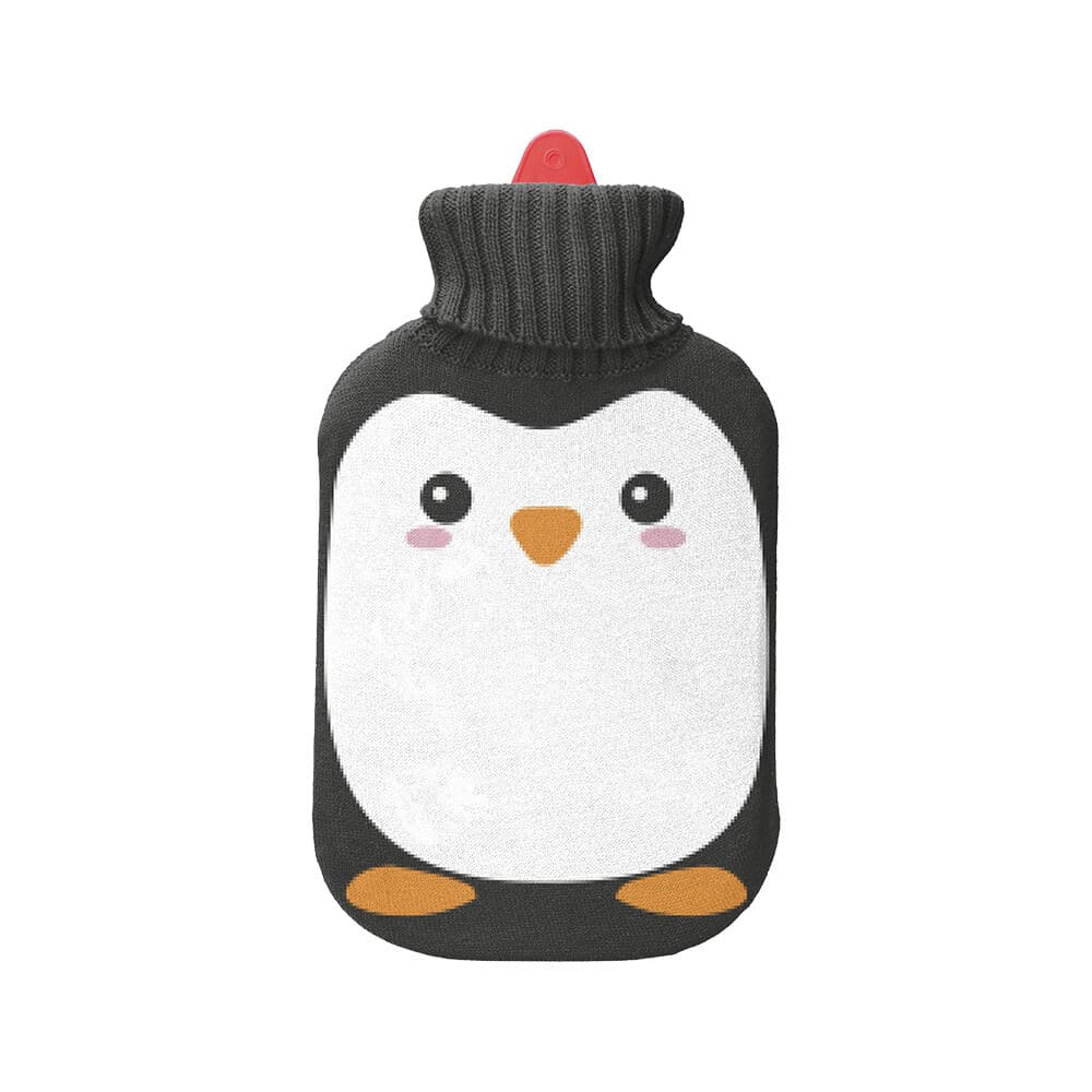 Botija de água quente, modelo pinguim, 2l.
