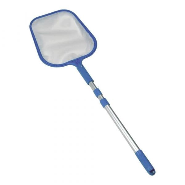 EDM Captador de Folhas Clássico com Poste Extensível 28x135,5cm Azul
