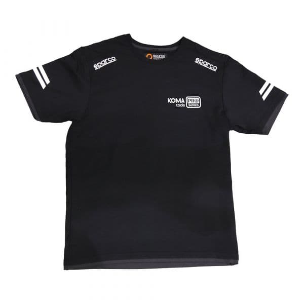 Sparco T-shirt Técnica Manga Curta M Preto