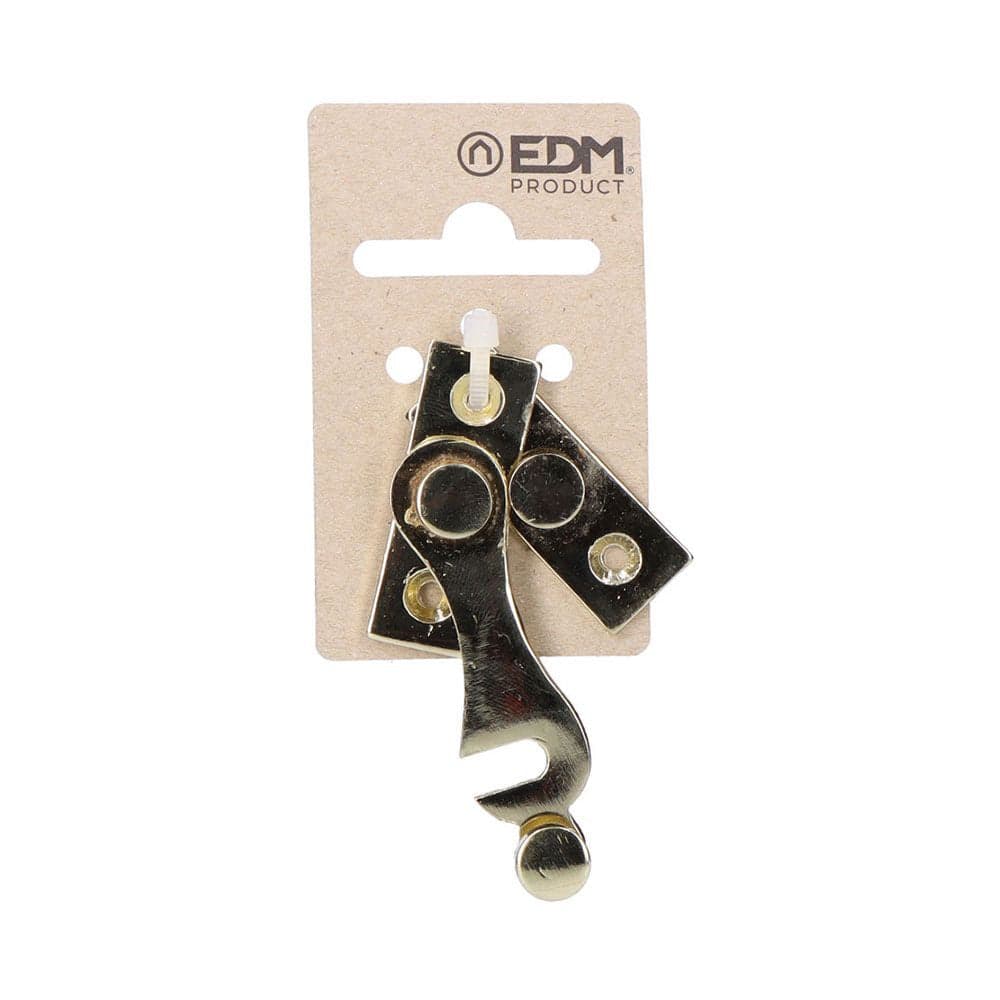 EDM Tranqueta Aldrava Mão Esquerda 6CM Latão - ELK85065