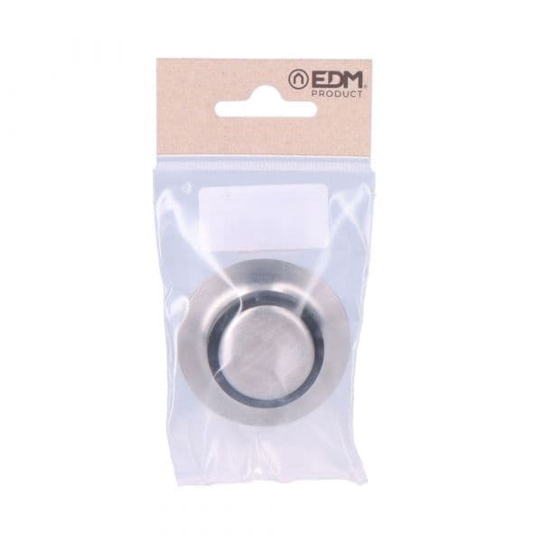 EDM Blister Porta Batente Auto-adesivo Aço Inoxidável. - 85193