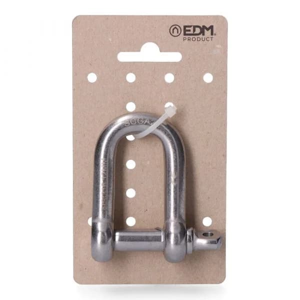 EDM Manilha Inox AISI316 12mm 1/2"