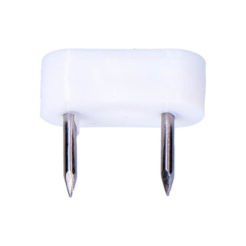 EDM Pack 6 Unid. Limitador Armário 2 Pontas 7x18mm Branco - 85355