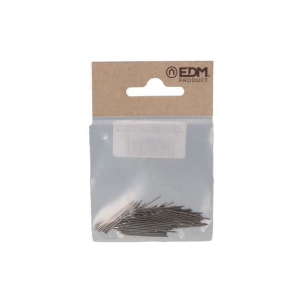 EDM Pack 100 Unid. Ponta Agulha de Aço para Tampa 2,5cm - 85357