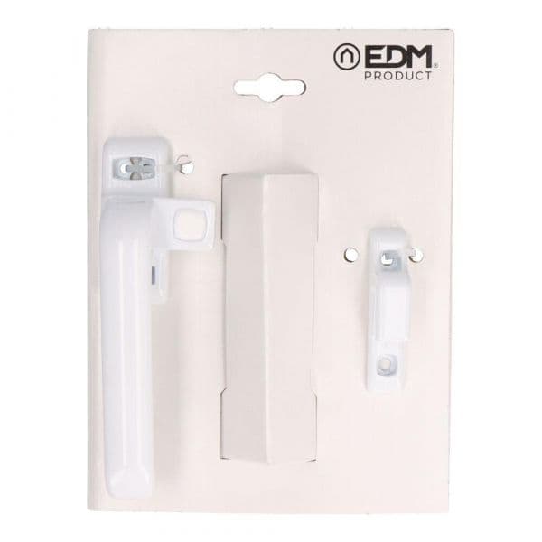 EDM Fecho de Pressão 6801 Esquerda Alumínio Branco