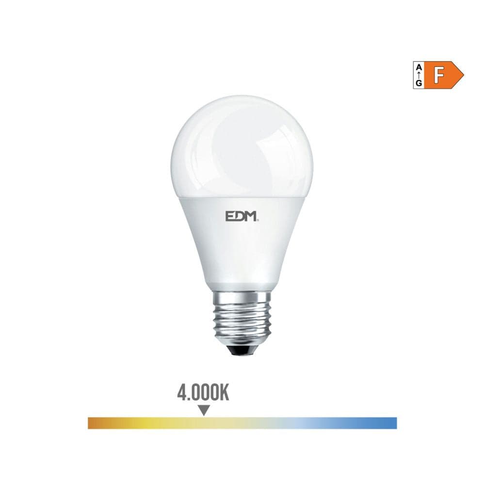 EDM Lâmpada Standard Led E27 12w 1055 Lm 4000k Luz Dia - EDM98345
