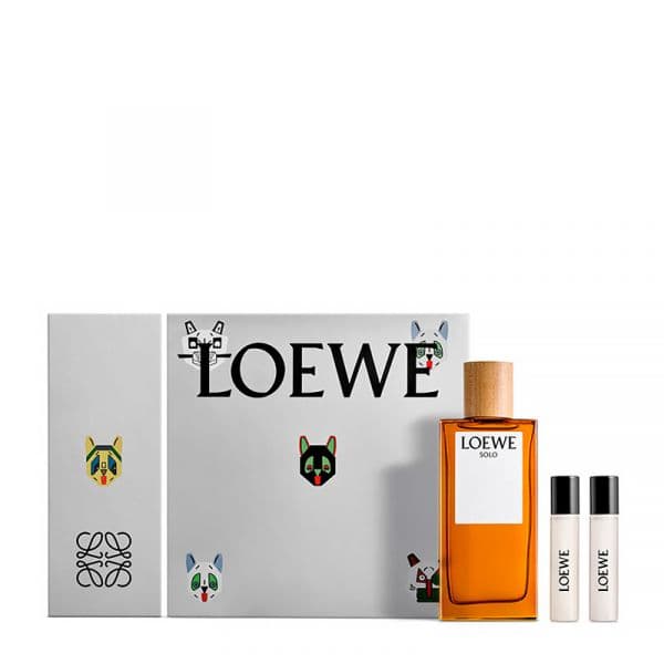 Loewe Solo Man Eau de Toilette 100ml + Mini Eau de Toilette 10ml + Solo Elixir 10ml Coffret